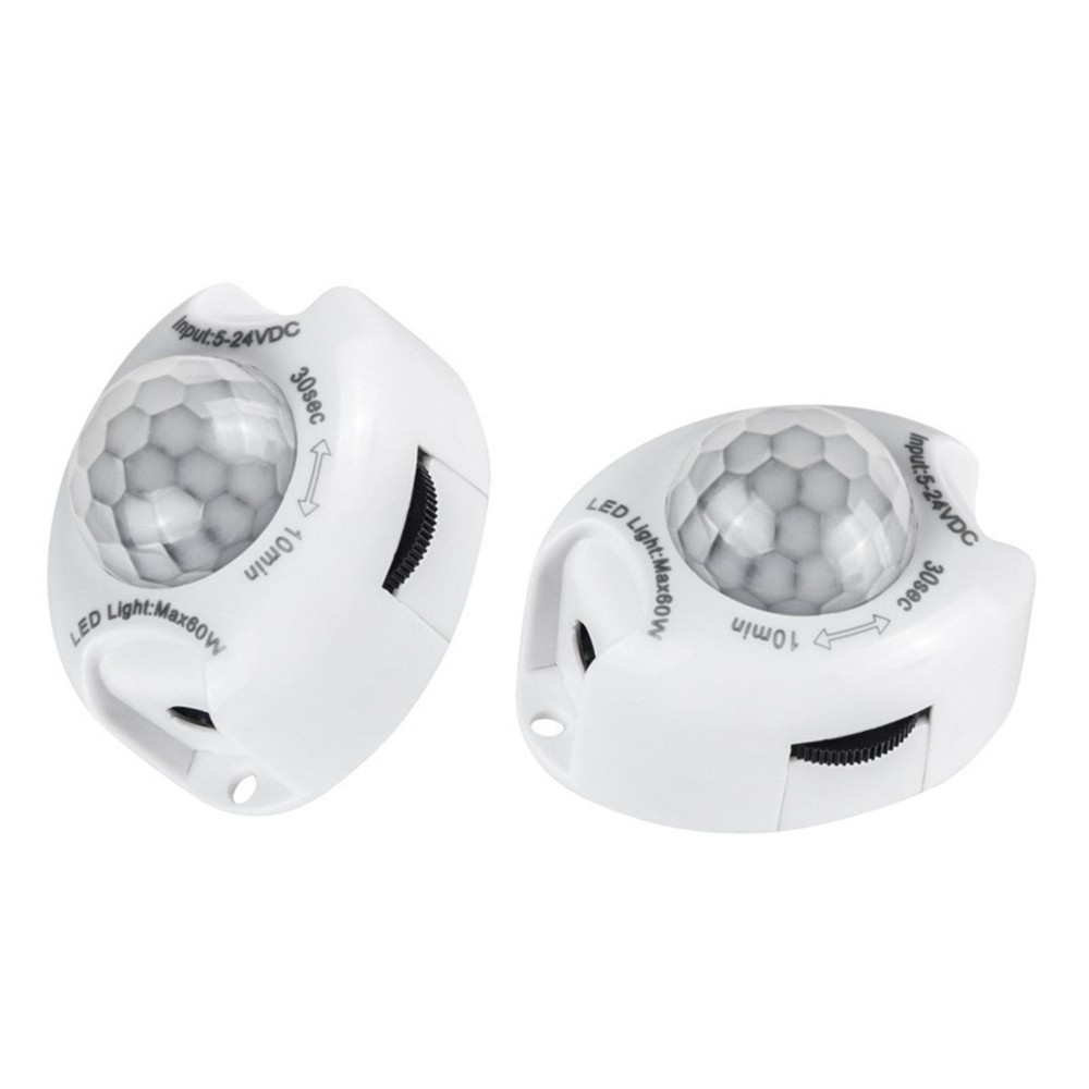 5V-24V Automatic PIR Body infrared LED Strips Light Motion Sensor Switch