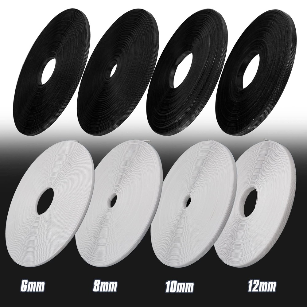 50 Yards High Density Polyester Boning for Sewing,Sew-Through Plastic Sewing ...