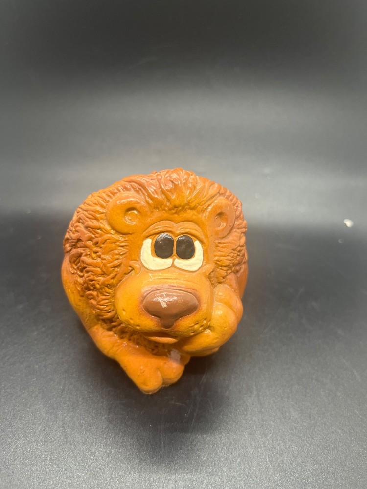 Vintage 1979 Mylo Creation Lion Chalkware Planter