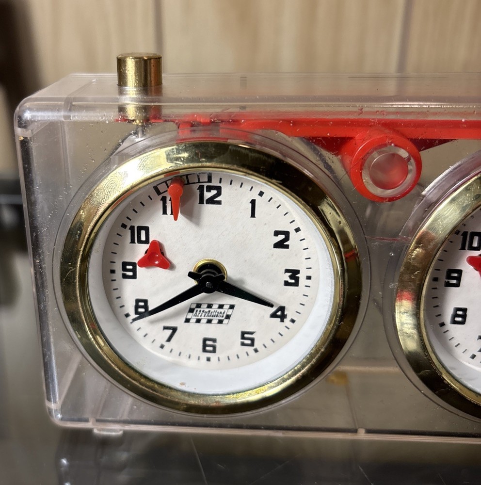 Vintage APFY ROLLAND Chess Clock Analog Mechanical Timer Not Tested