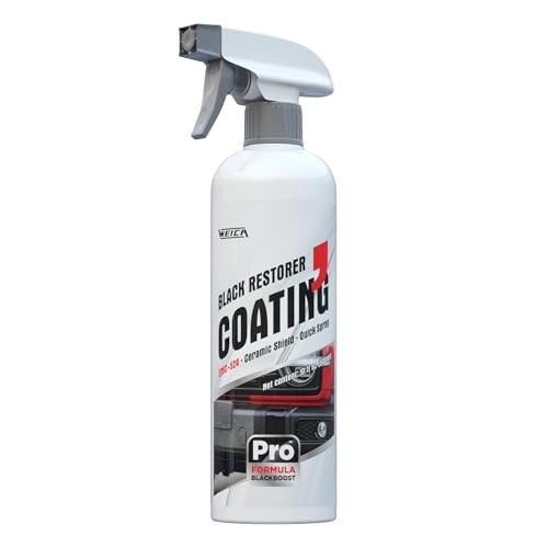CeramicBlack Trim Coating Spray - Advanced Ceramic Protection for Plastic,