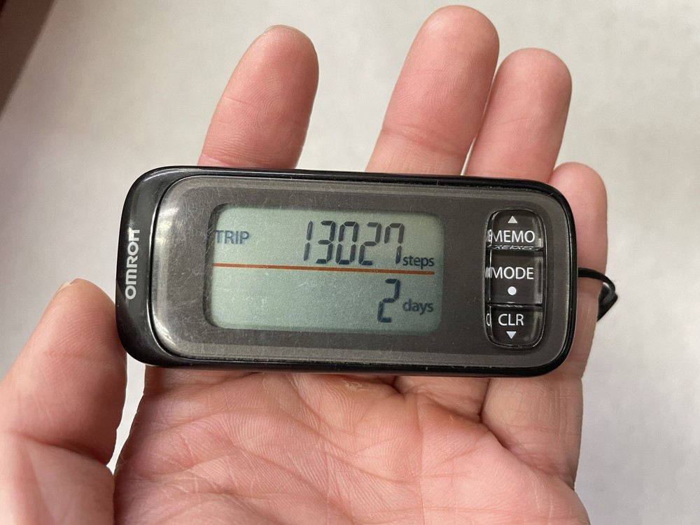 Omron HJ-303 Tri-Axis Pocket Pedometer - Tested