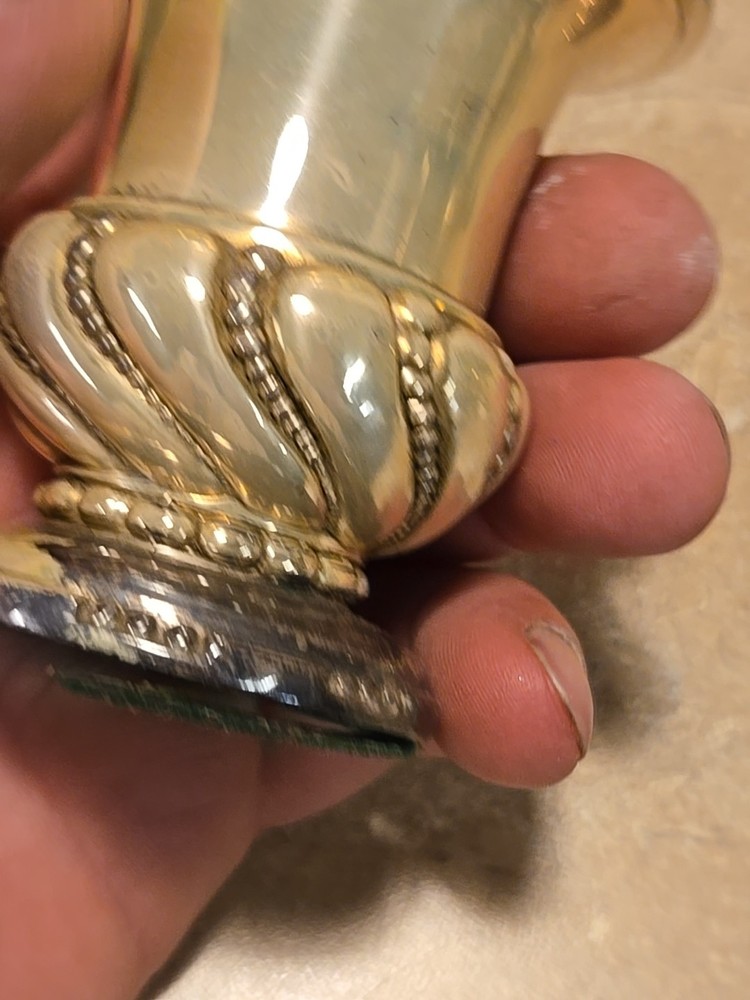 Ronson lighter ashtray silverplate vintage set