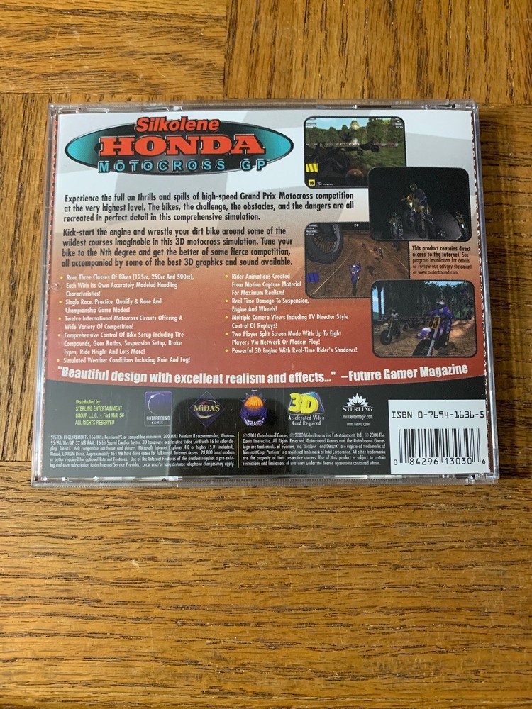 Honda Motocross PC Game