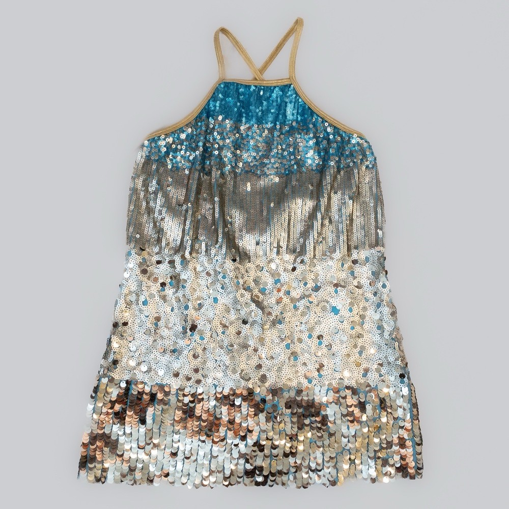 Sparkly mini dress dance costume