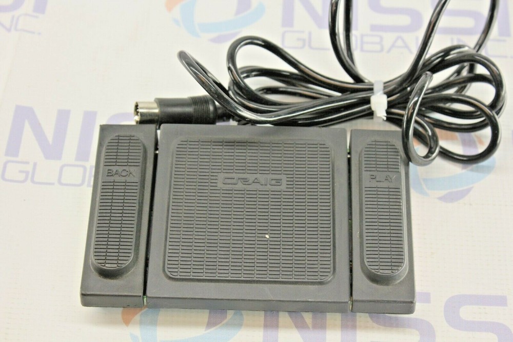 CRAIG TRANSCRIBING FOOT PEDAL