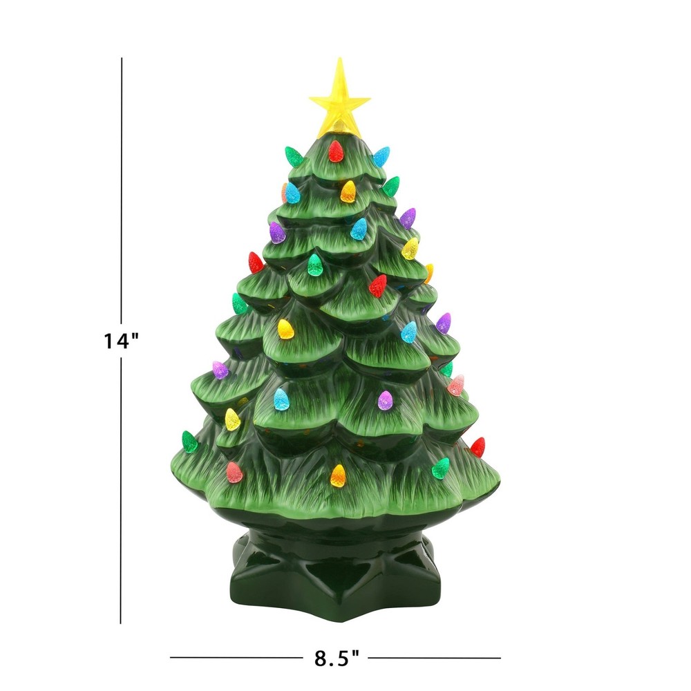 Mr. Christmas 14" Nostalgic Tree Green