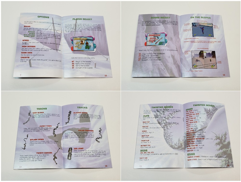 Twisted Edge Original Authentic N64 Nintendo 64 Box & Manual Only ***