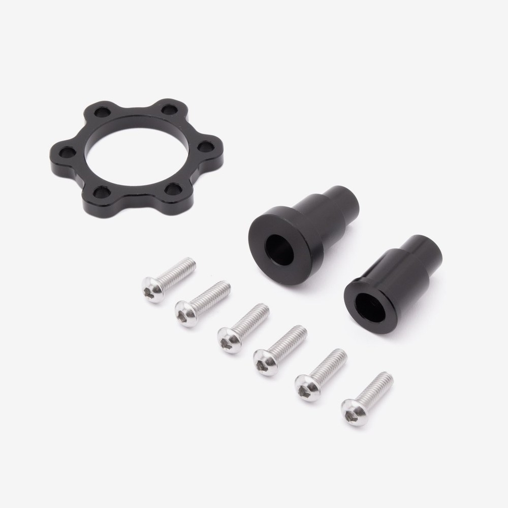 Full-E Charged Wheel Adapter Kit for TL3000 Black (WKT001) BOLT PATTERN ADAPTER