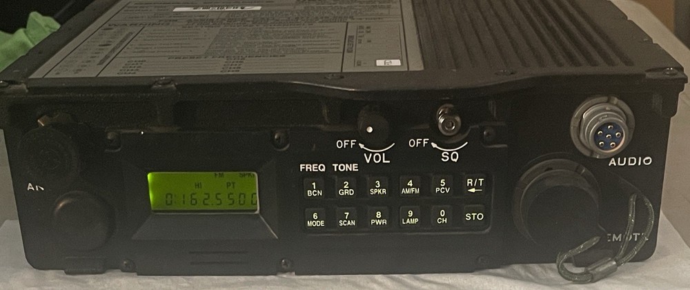 GENERAL DYNAMICS URC-200 VHF/UHF Transceiver Works Fine