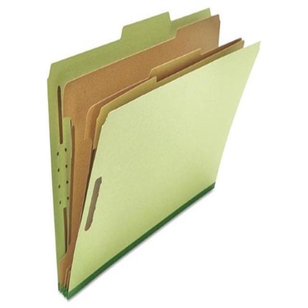 UNV10296 - Universal Pressboard Classification Folder 10/Box LEGAL SIZE