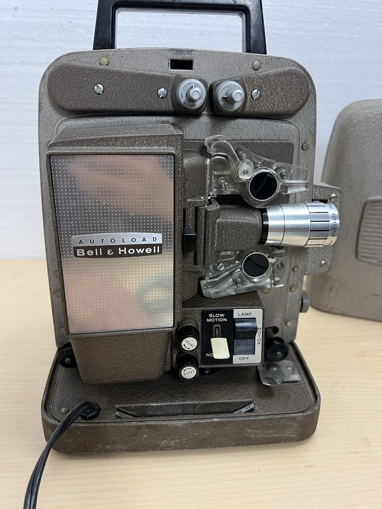 Bell & Howell Autoload 8MM Movie Projector Design Model 266A As Is