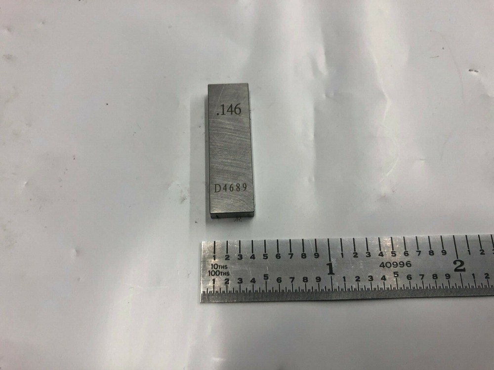 .146 Rectangle Steel Gage Block.