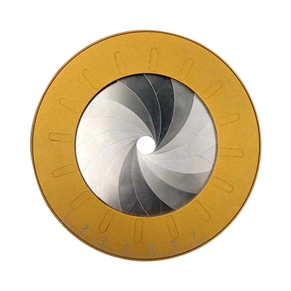 Circle Stencil Tool Template Maker for Geometry, Engineering 12.5cm Diameter