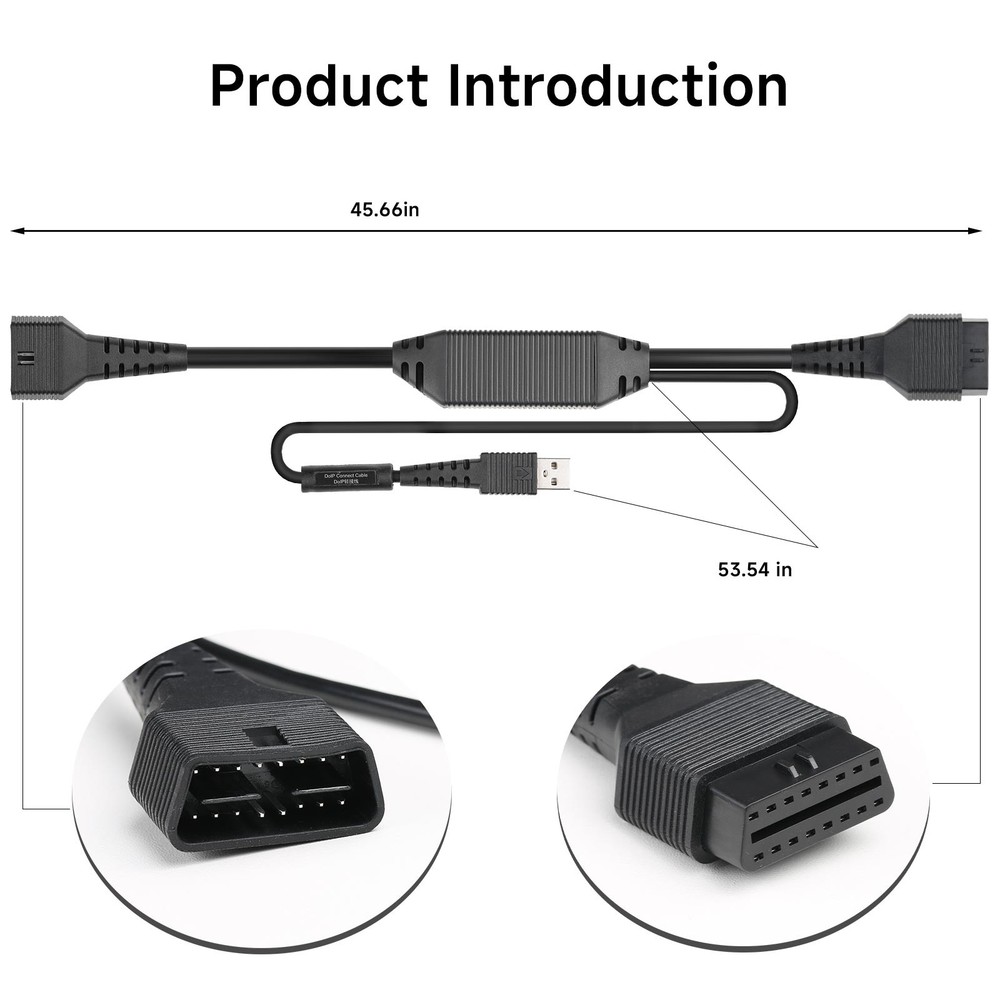 2026 LAUNCH DOIP Adapter Cable for Devices with CAR VII Bluetooth Connectors