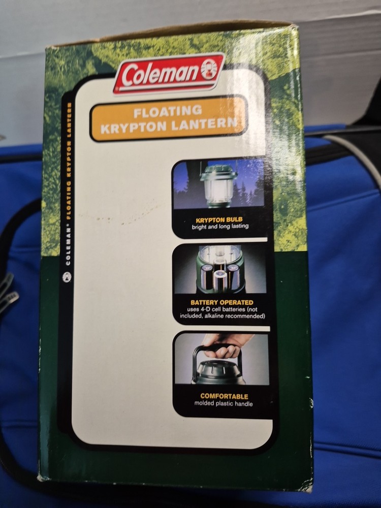 Coleman Floating Krypton Lantern NiB
