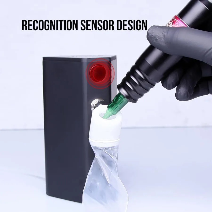Tattoo Needle Cleaning Machine Flowing Water System Cleaner Automatic Sensor PMU