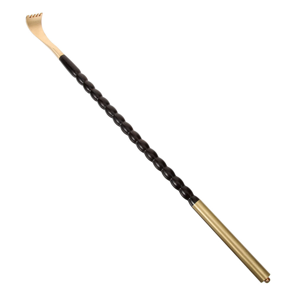 Copper Wooden Back Scratcher Elder Ergonomic Manual