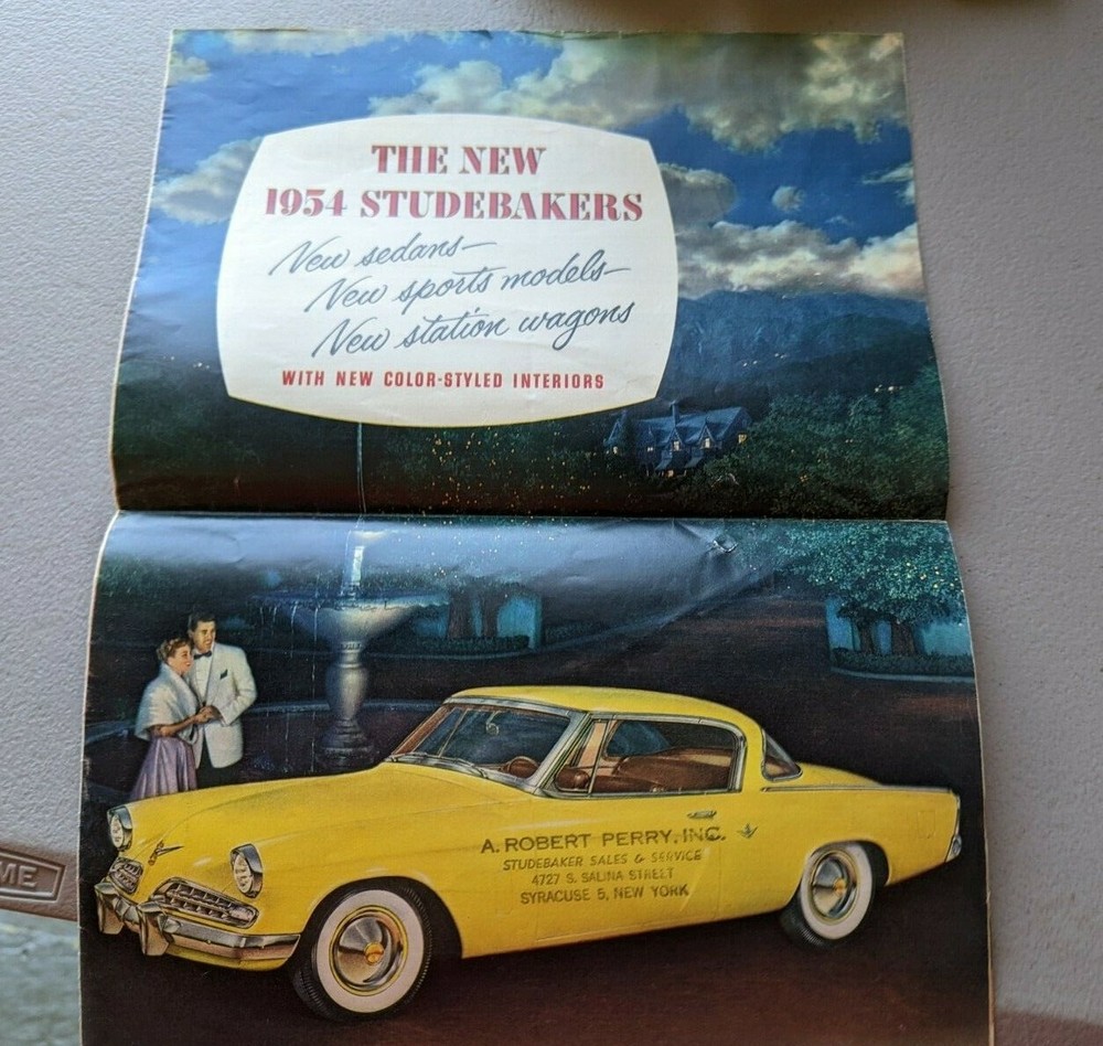 Studebaker 1954 Large Sales Flyer