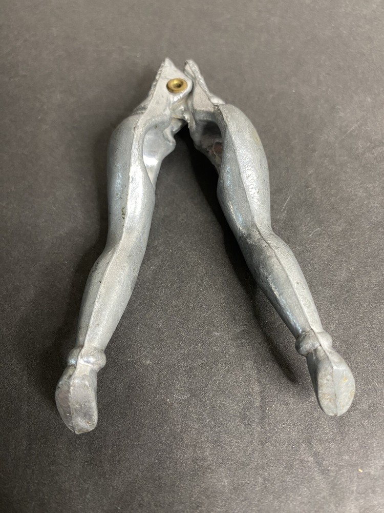 Vintage Ladies Legs Nutcracker 4.5” Risque