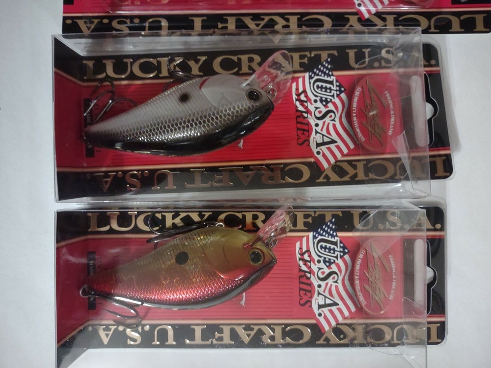 Lucky Craft Crankbaits Nib 4 Total Nice Baits