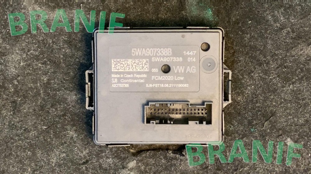 VW GOLF Headlight Module Control 5WA907338B