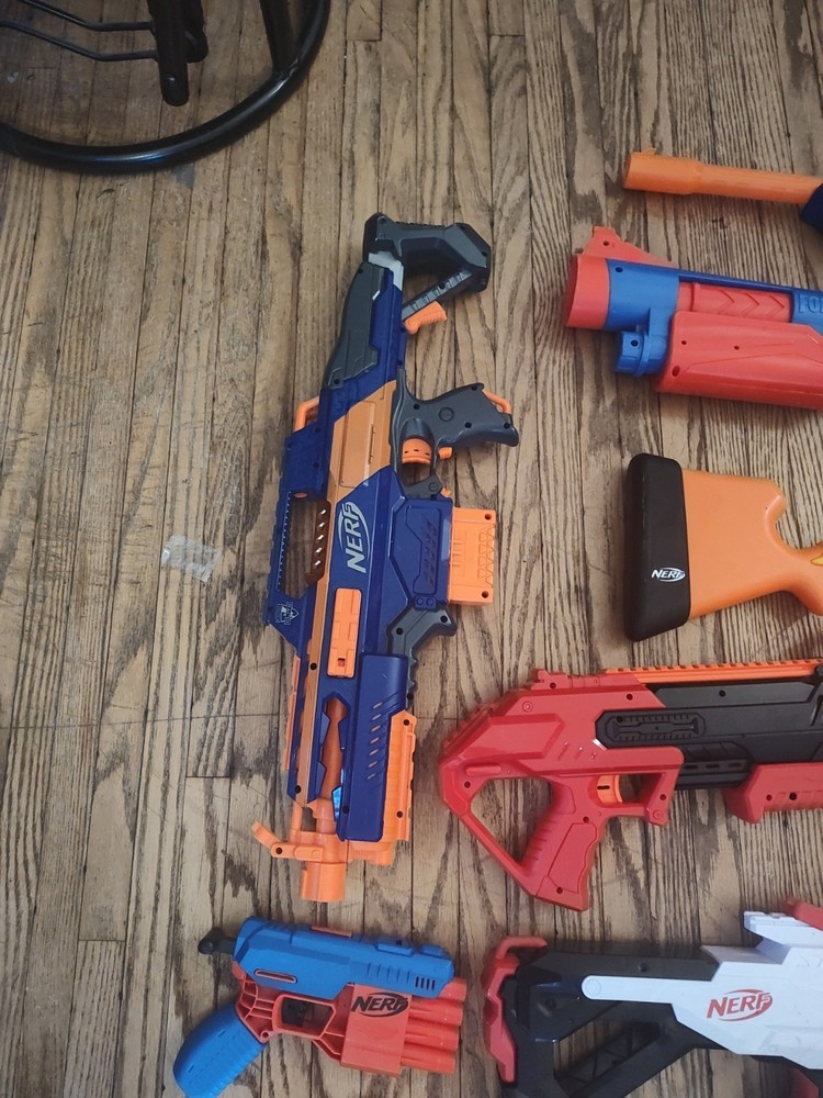 Huge Nerf Mod Lot 15 Blasters