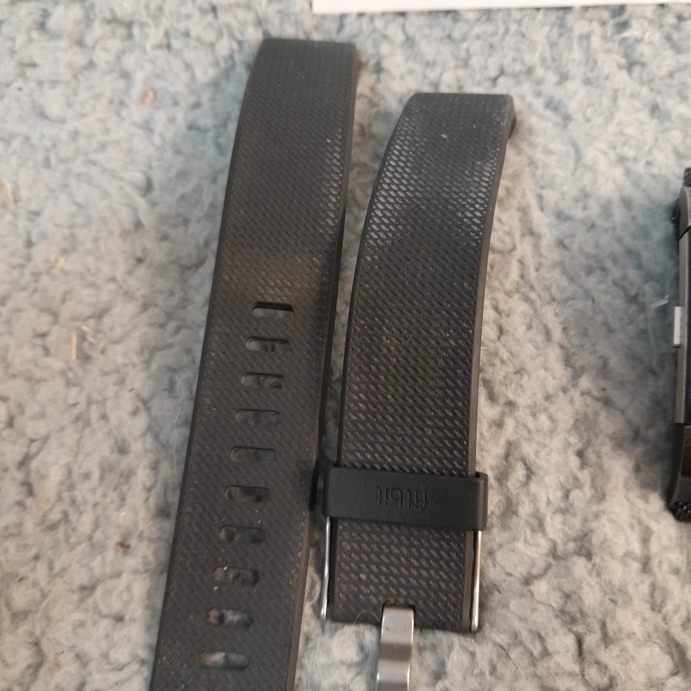 Fitbit Charge 2 Watch Charging Cord Extra Black Band & Screen Protector