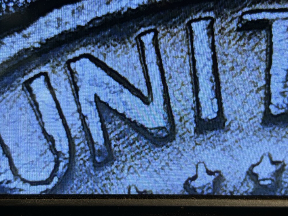 1972-D 50C Kennedy Half Dollar Multiple Errors View