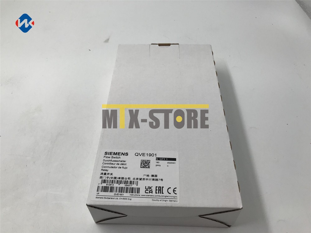 Siemens QVE1901 Pump Flow Switch Sensor Controller