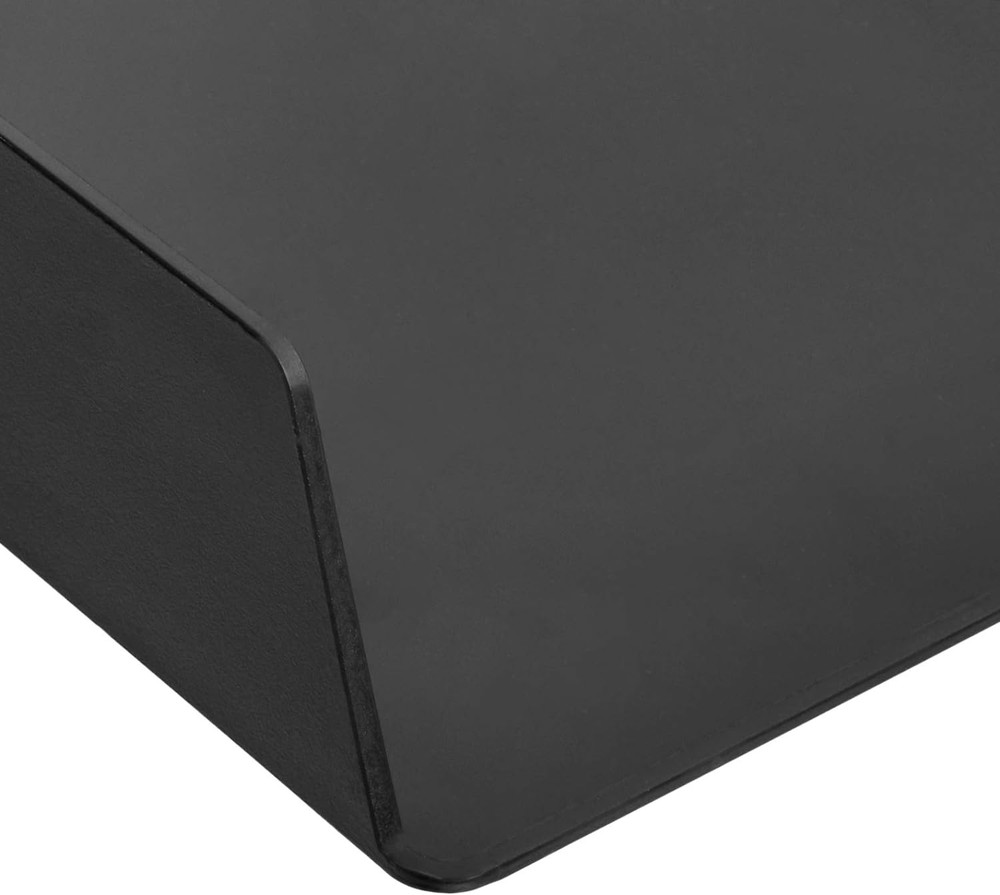 Rectangular Plastic Desk Organizer, Letter Size Tray, 2-Pack, 9.7 X 2.2 X 13 Inc