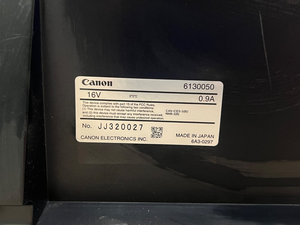 Canon ImageFormula DR-C225 II Document Scanner