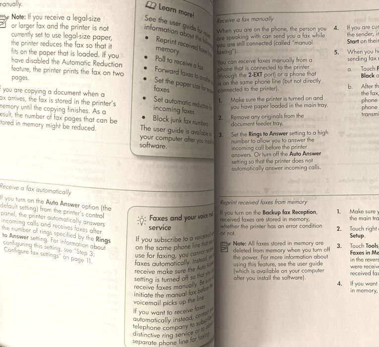 HP Officejet Pro 8500A Printer Getting Started Guide Install User Manual Book