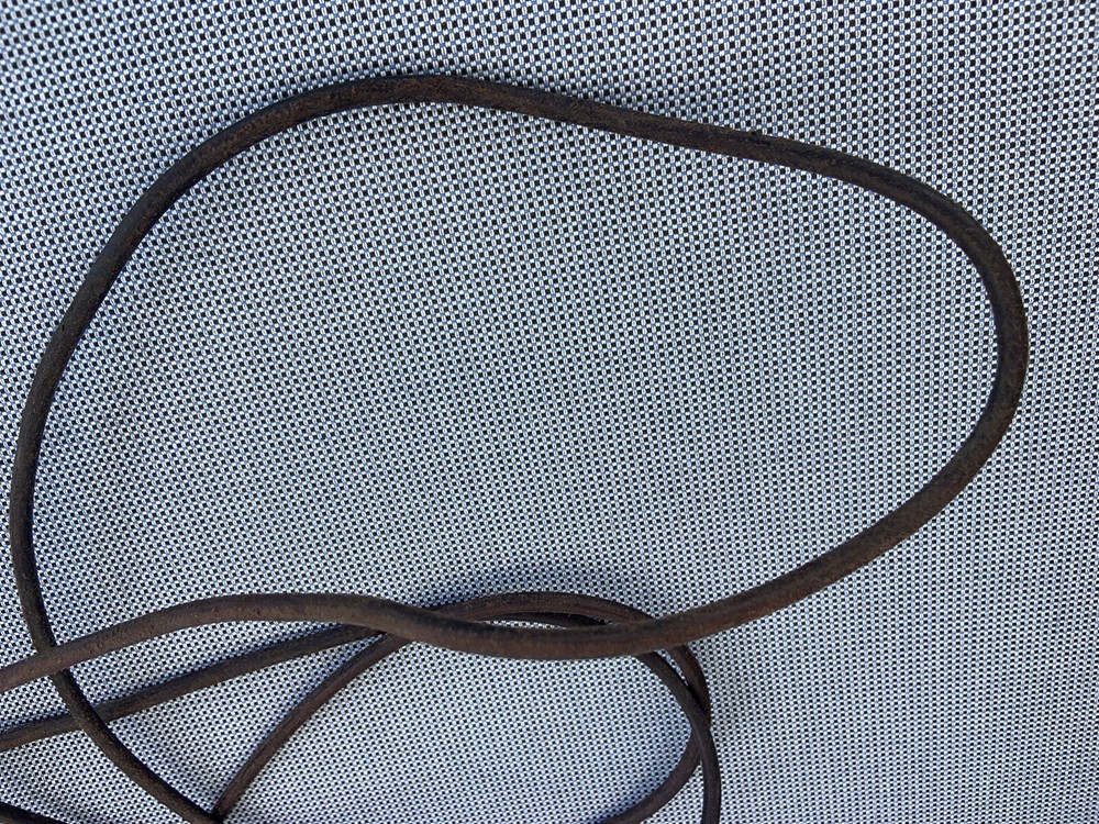 German WW2 leather cord rope
