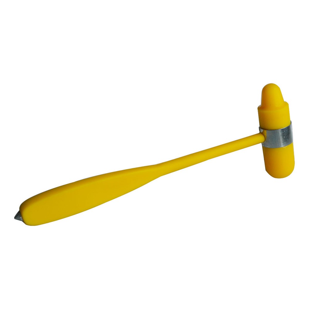 2 Colors Multifunction Reflex Hammer Solid Stainless Steel Tendon Examine Hammer