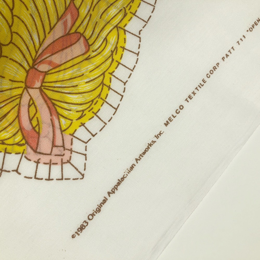 By The Panel Vintage 1983 Cabbage Patch Kids Pillow Panel Fabric