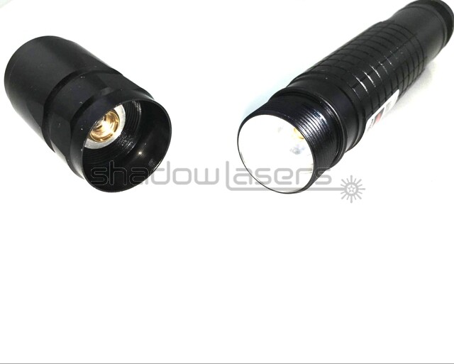 Adjustable Focus 532nm Laser Pointer Pen Light Visible Beam Falshlight