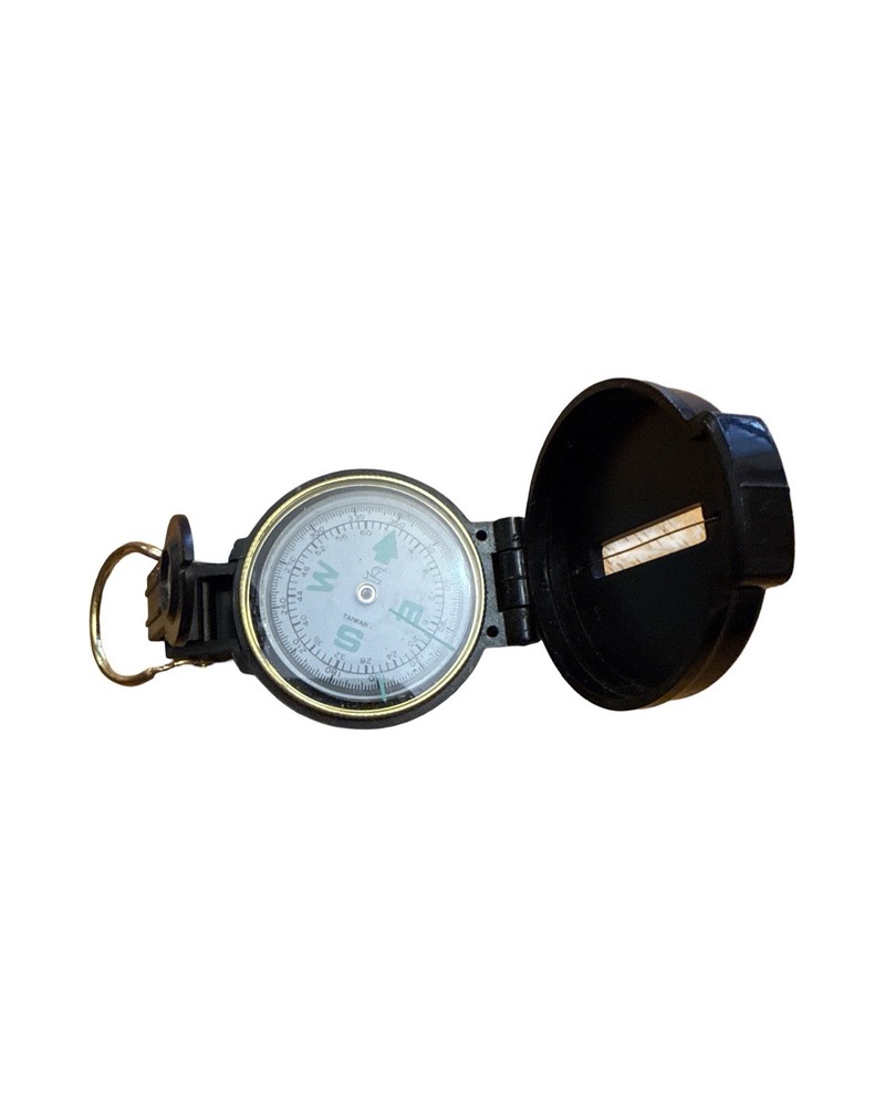 Compass Engineer Lensatic Black Plastic Navigator Boy Scout Trail Tool