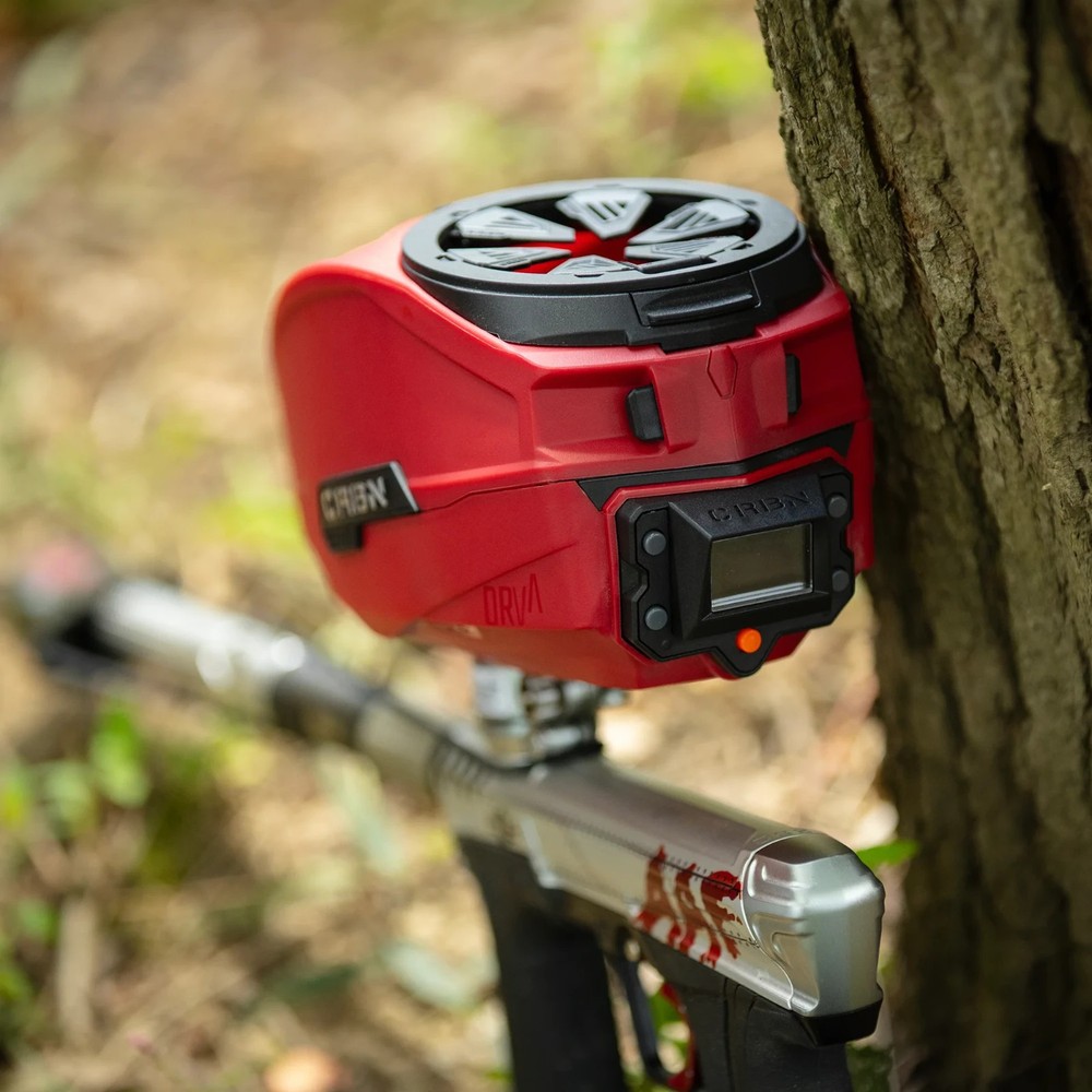 NEW Carbon CRBN DRV Paintball Loader - RED
