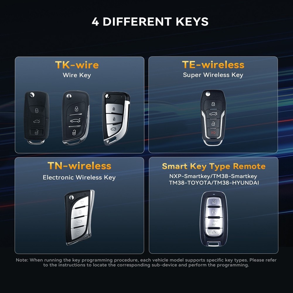 AI MUCAR 892BT TKEY101 TPMS Programming Car Diagnostic Tool KEY Coding LifeFree