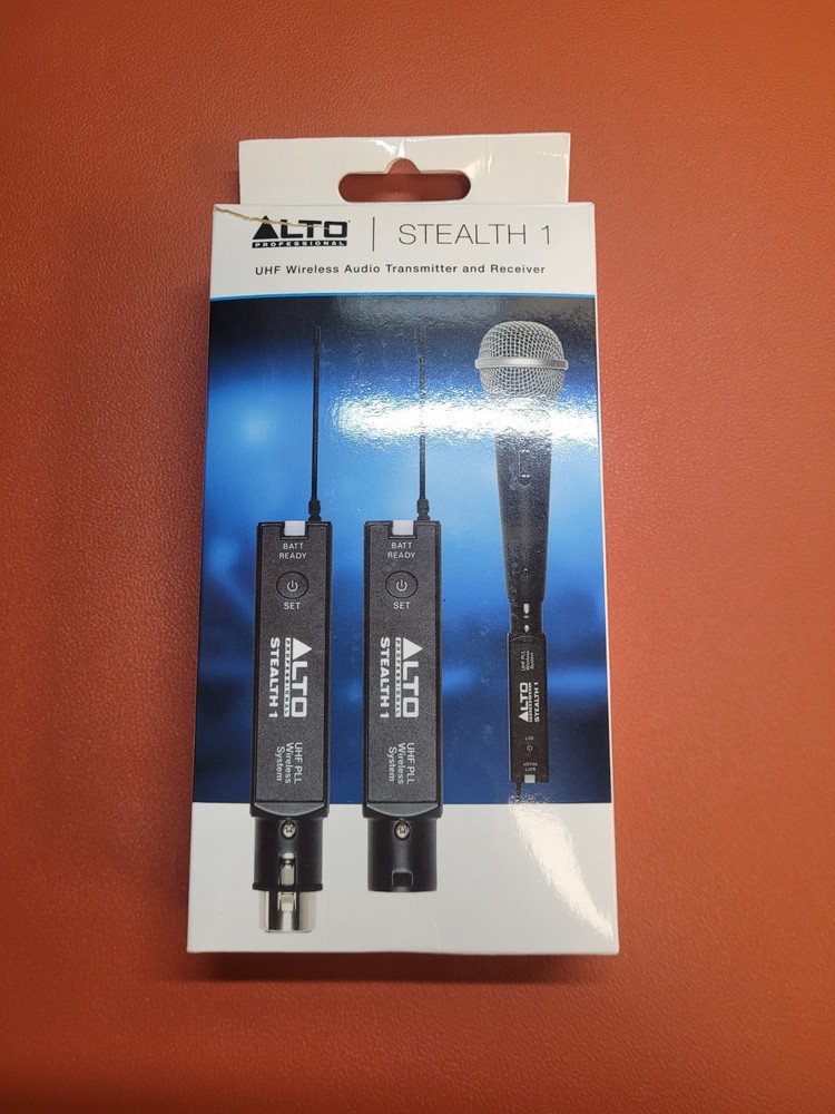 Alto Professional STEALTH1XNA Mono UHF Wireless Microphone Speaker System