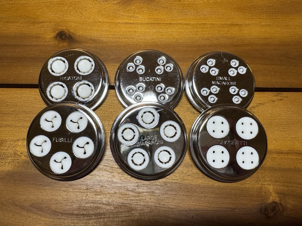KitchenAid Pasta Maker Attachment 6 Plates for Stand Mixer