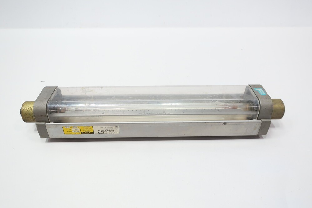Fischer & Porter 10A4555 Flow Meter 3.5gpm