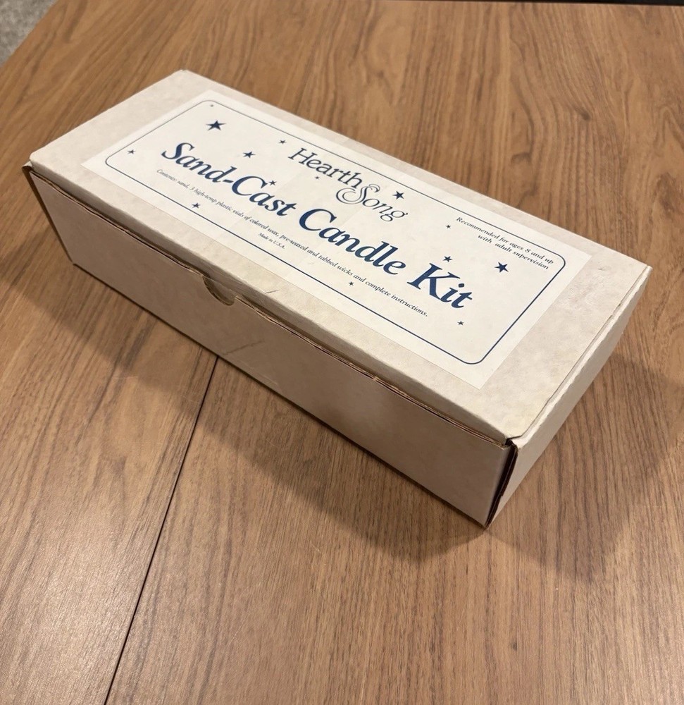 Sand Candle Making Kit Gift Set - Sand-cast Candle Sand Kit