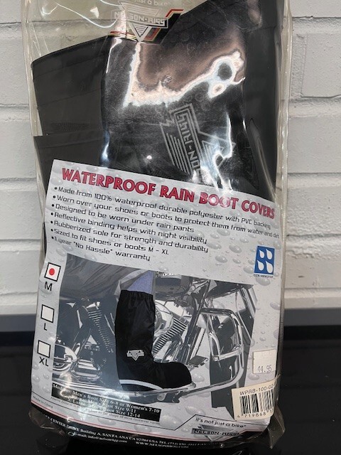 Nelson Riggs Waterproof Rain Boot Covers *NOS