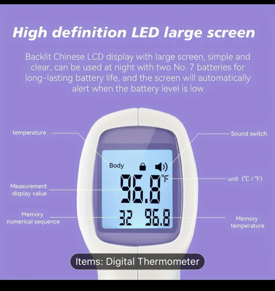 digital thermometer