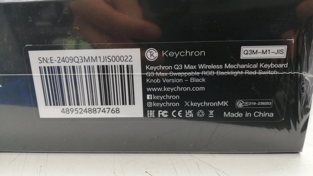 Keyboard Model Q3MM1JIS KEYCHRON
