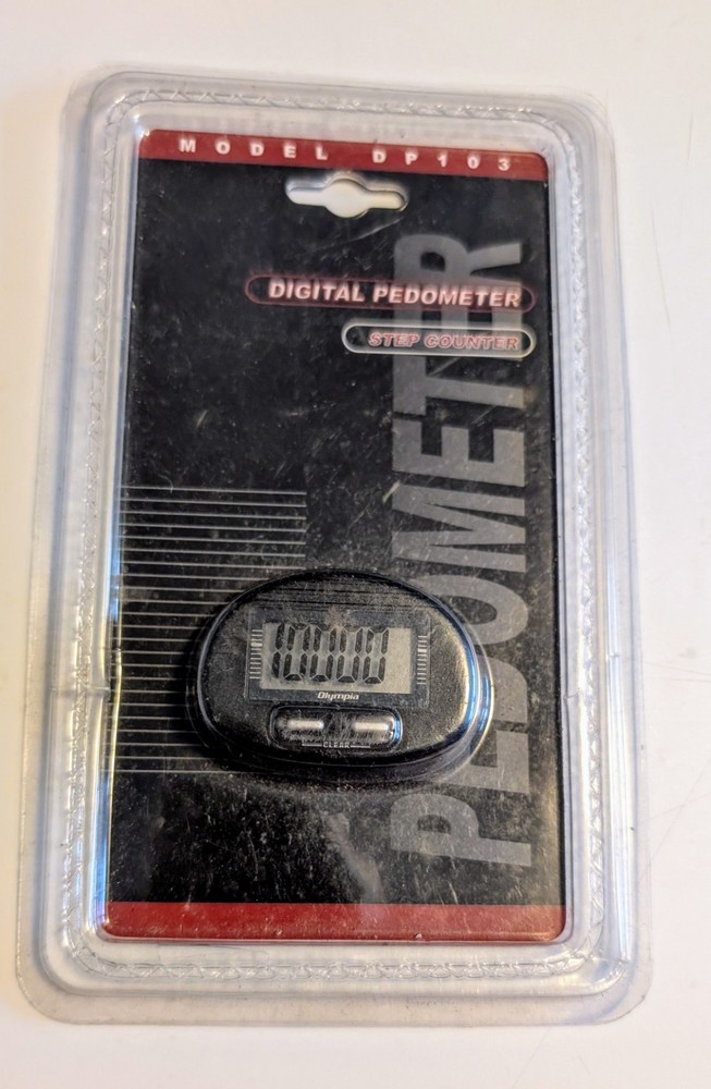 Digital Pedometer.  Sealed New.