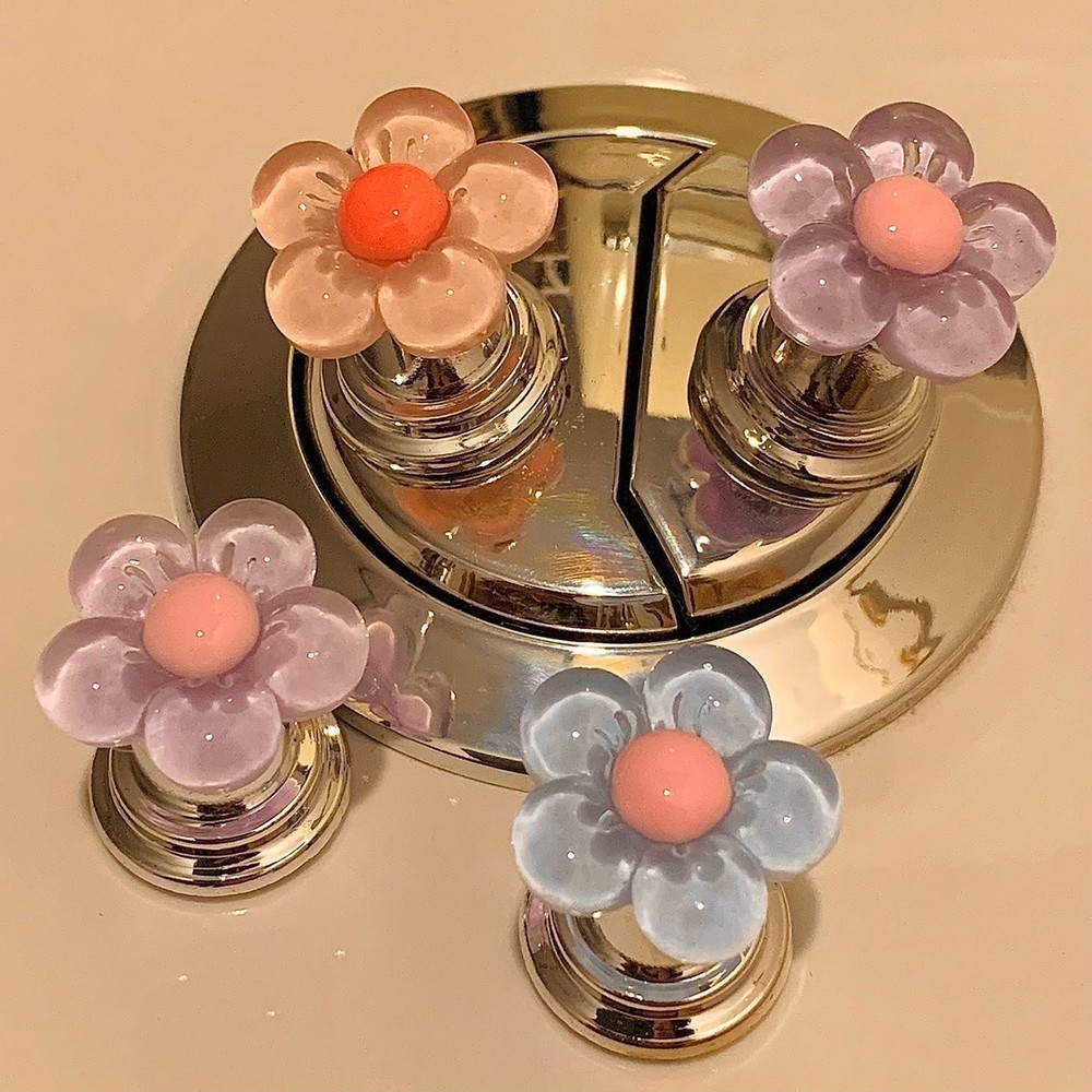 Toilet button pusher helper