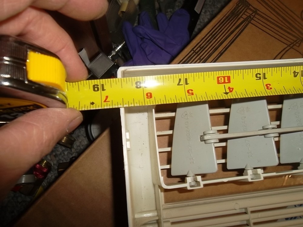 Fedders Ac model: A6X05F2A Front panel frame with Filter.